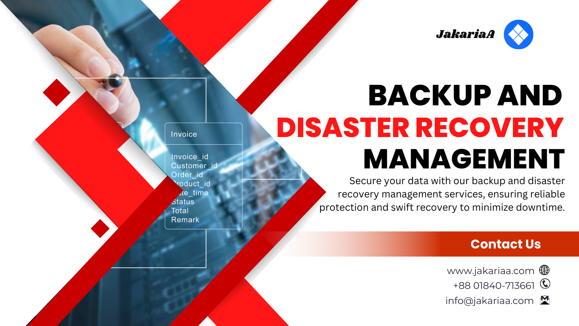 Backup and Disaster Recovery Management