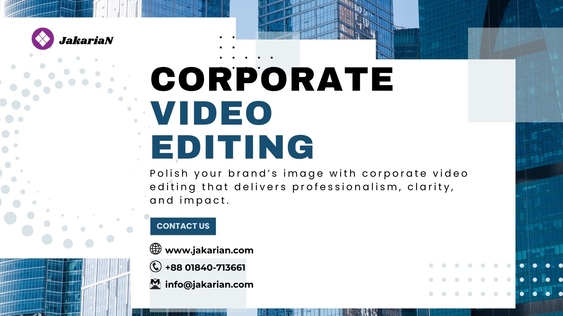 Corporate Video Editing