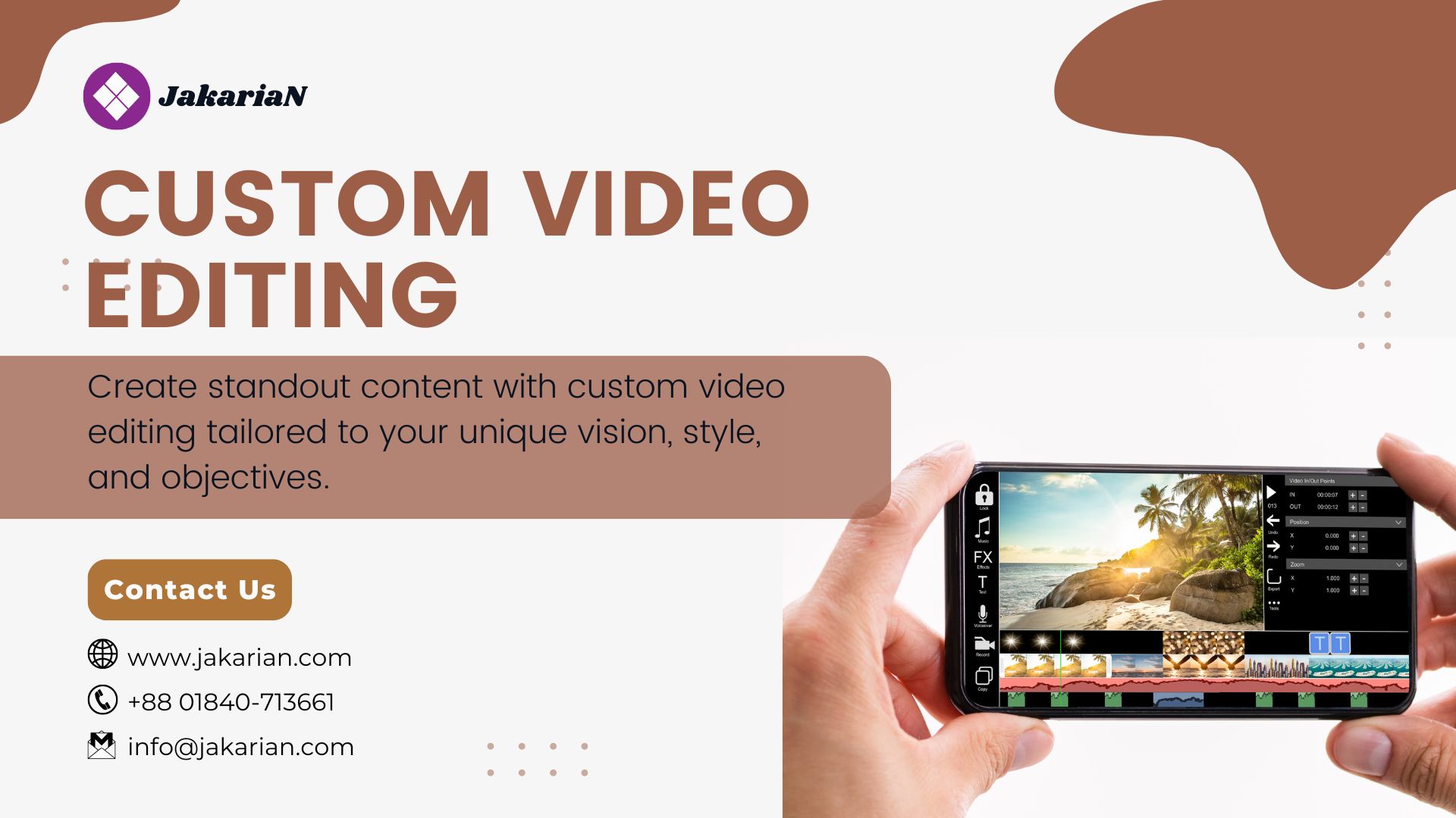 Custom Video Editing