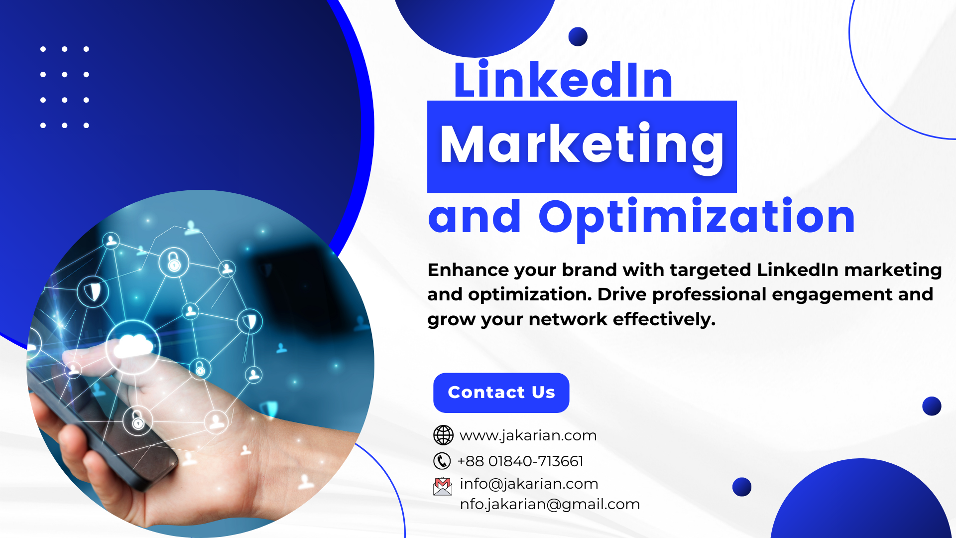 LinkedIn Marketing and Optimization