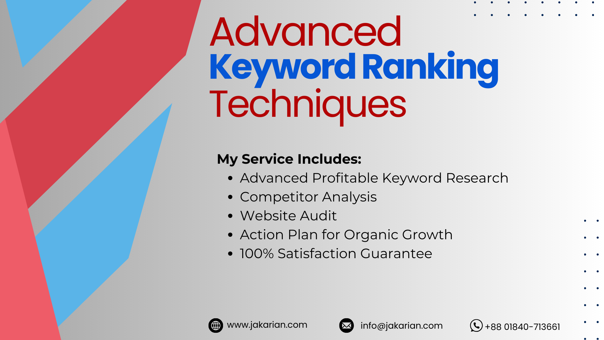 Advanced Keyword Ranking Techniques