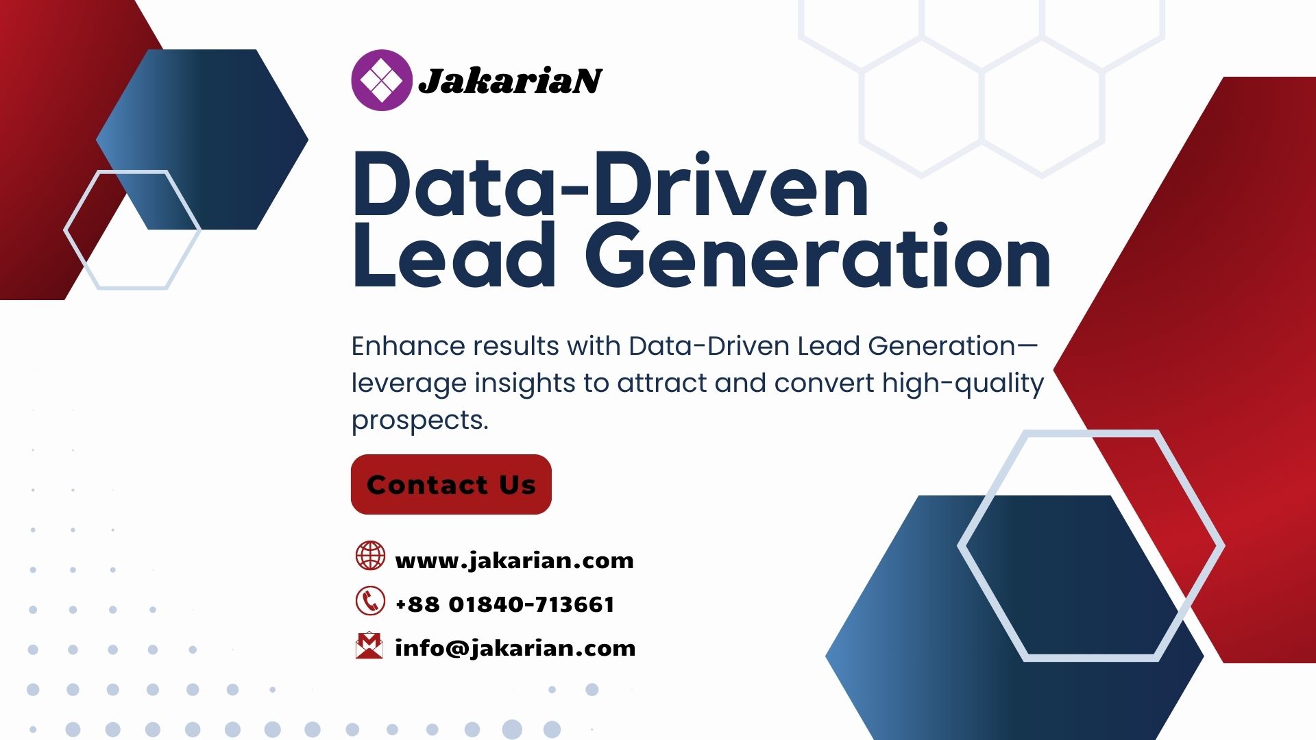 Data-Driven Lead Generation