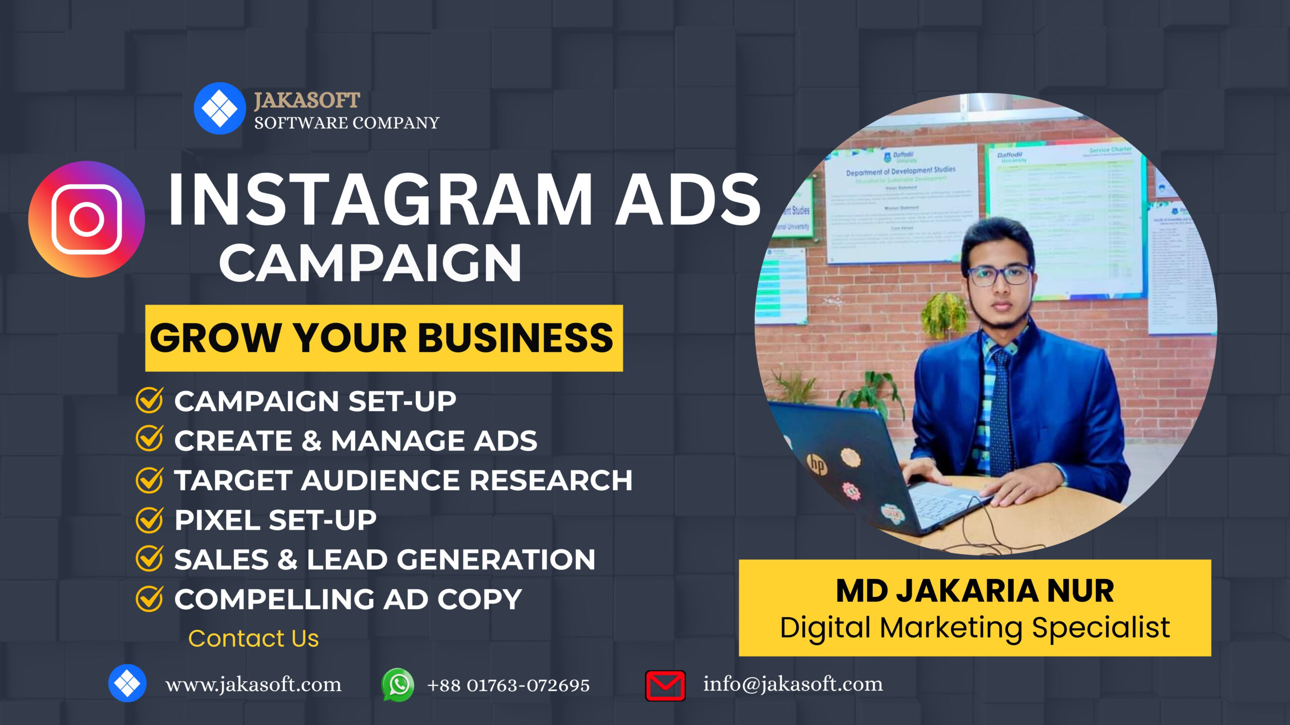Instagram Ads Campaign | JakaSoft