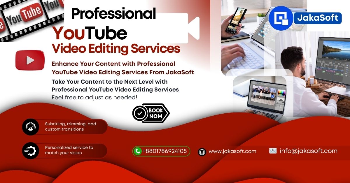 Professional Youtube Video Editing Service 1
