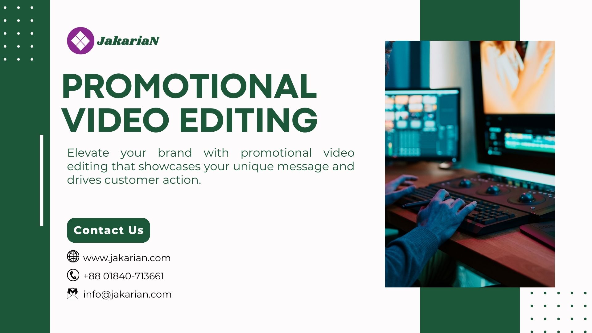 Promotional Video Editing