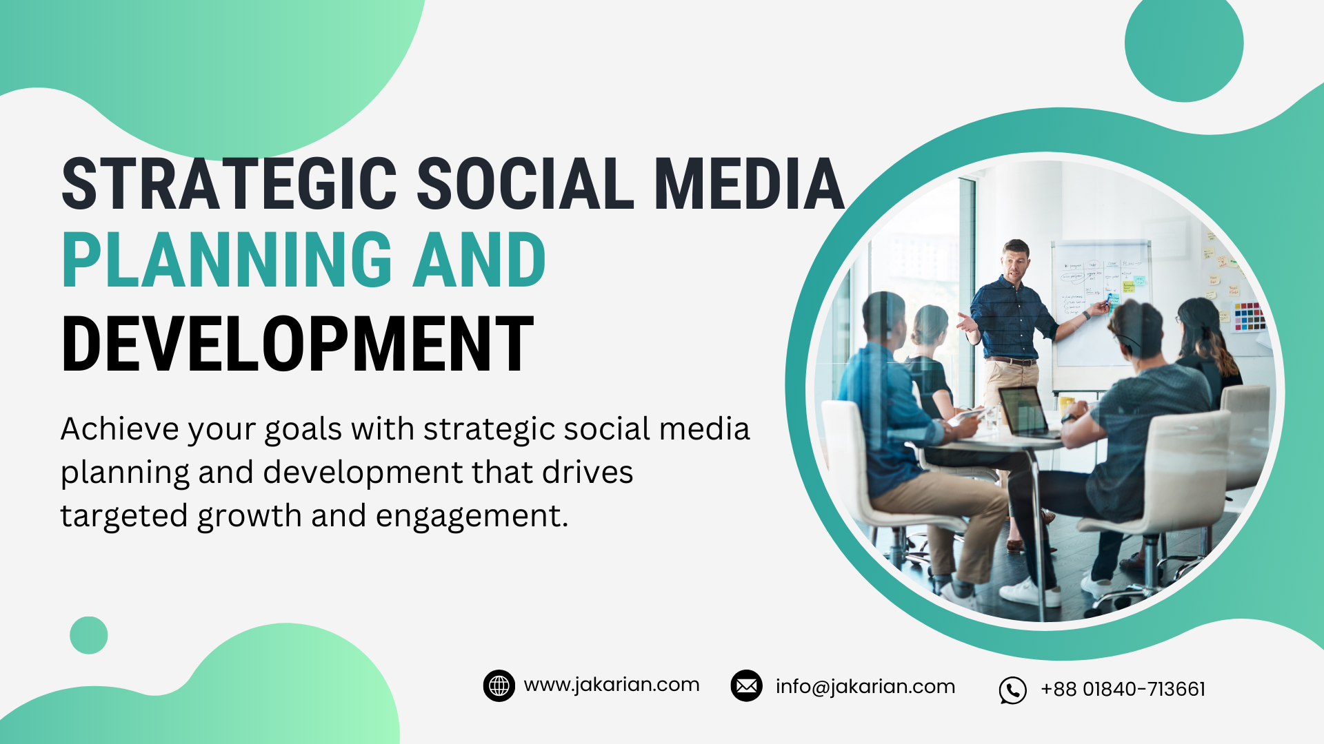 Strategic Social Media Planning and Development